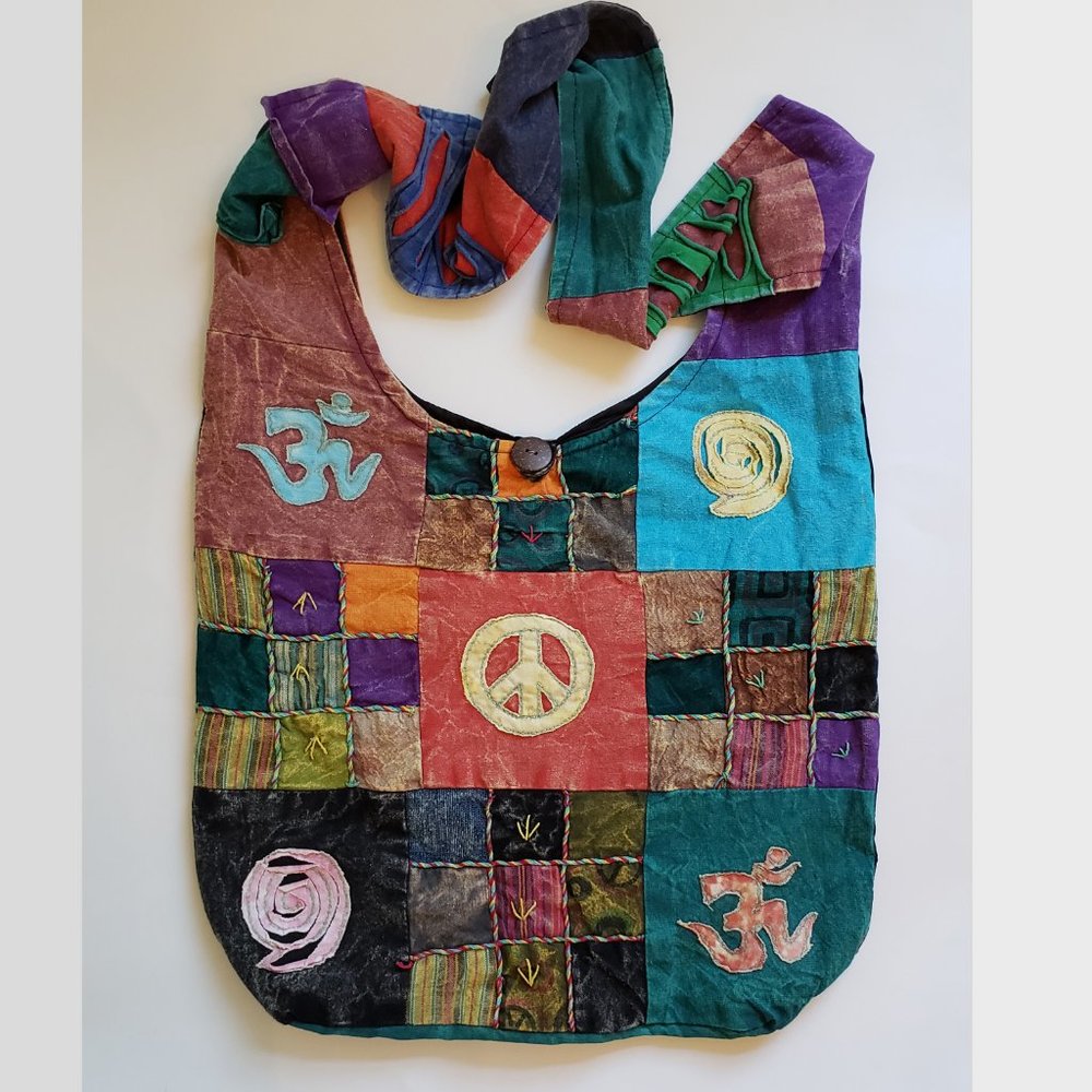 Cute Fabric bohemian bag, NWOT. - Picture 3 of 14